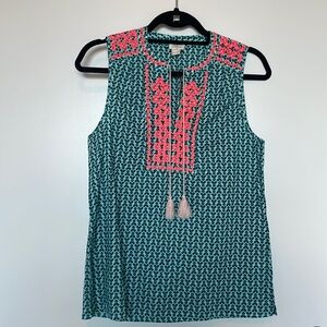 NWT J. Crew sleeveless top. Size 4.